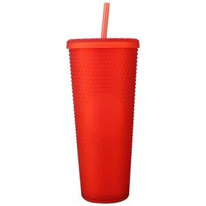 24Oz Water Cup Straw Cup Studded Tumbler w/ Lid & Straw w/ Leak Proof Lid NWT